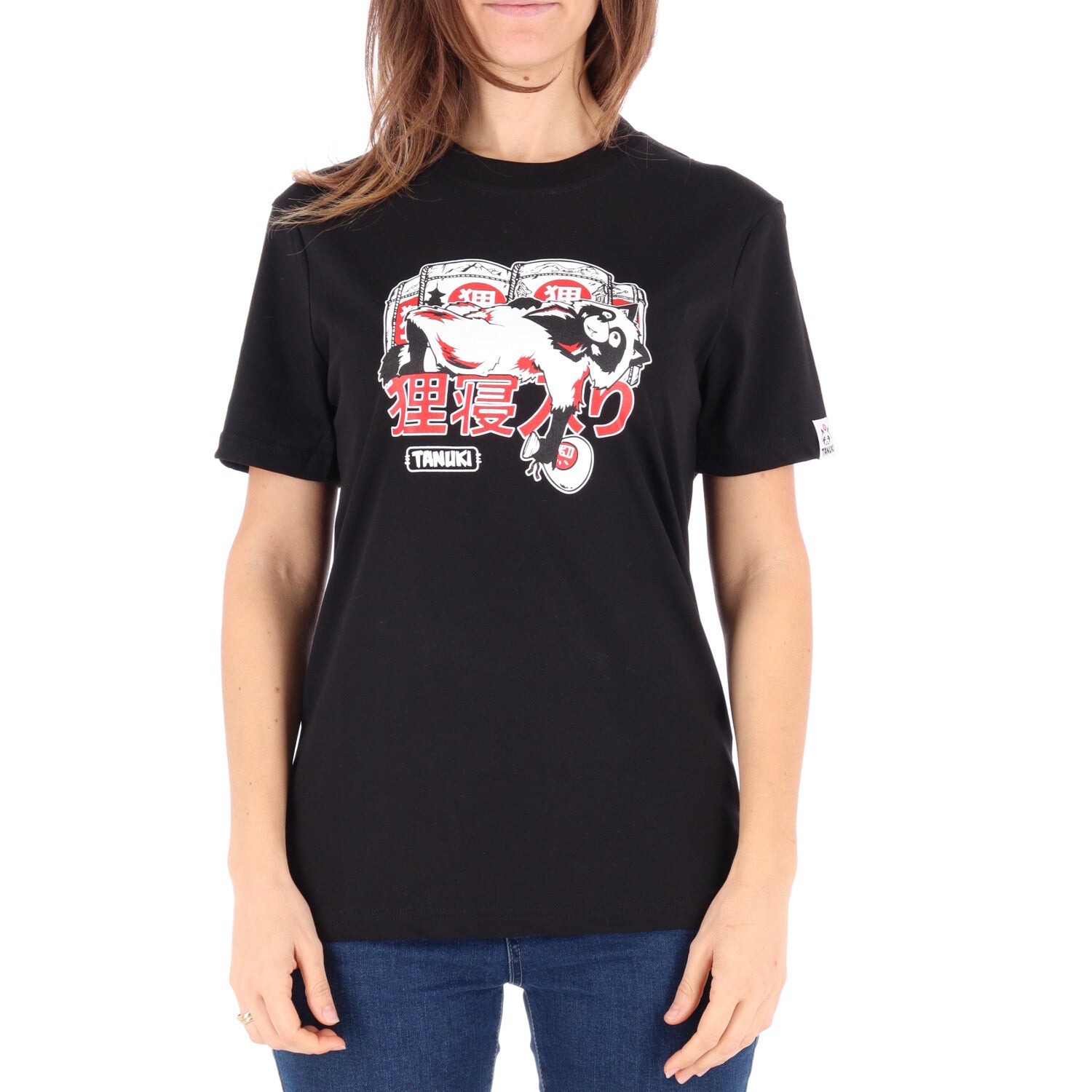 TANUKI FACE LOGO CAP SWEATSHIRT