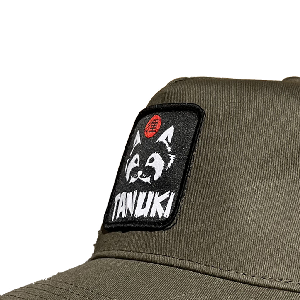 TANUKI CAPS TRUCK LOGO
