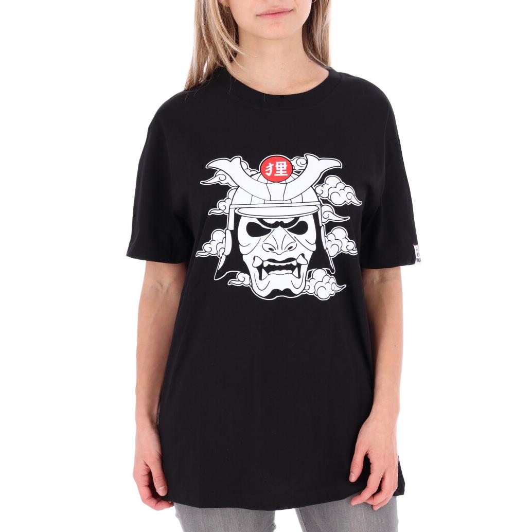 TANUKI T-SHIRT SAMURAI MASK