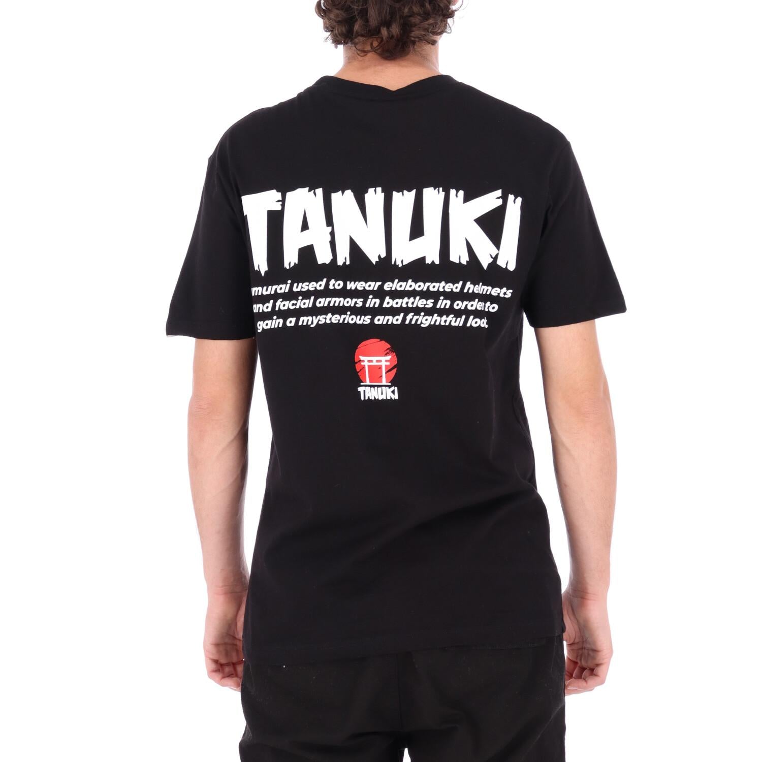 TANUKI T-SHIRT SAMURAI MASK