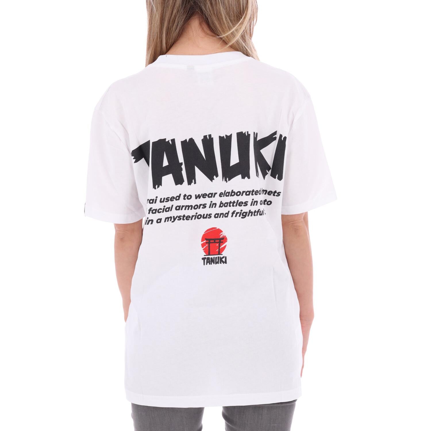 TANUKI T-SHIRT SAMURAI MASK