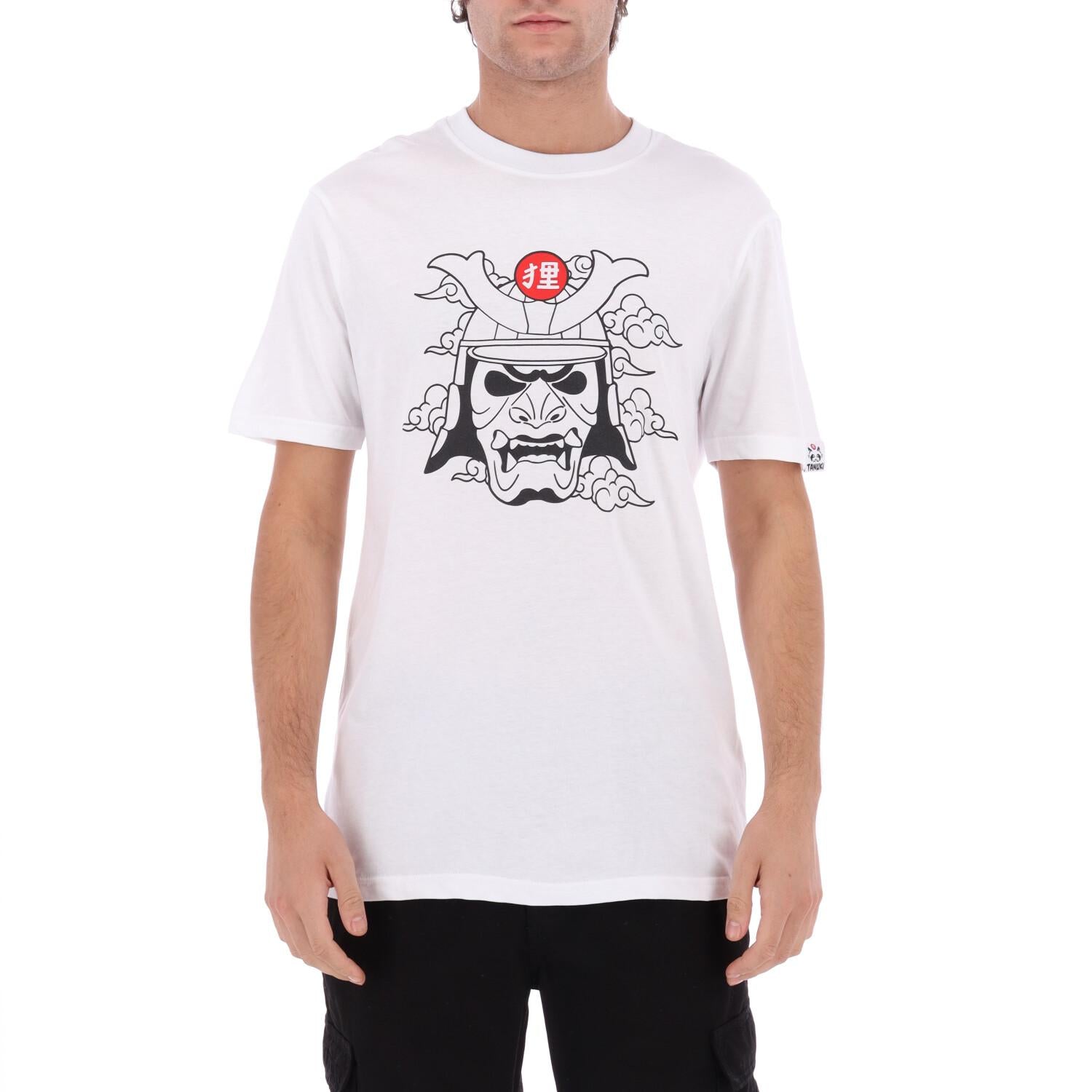 TANUKI T-SHIRT SAMURAI MASK